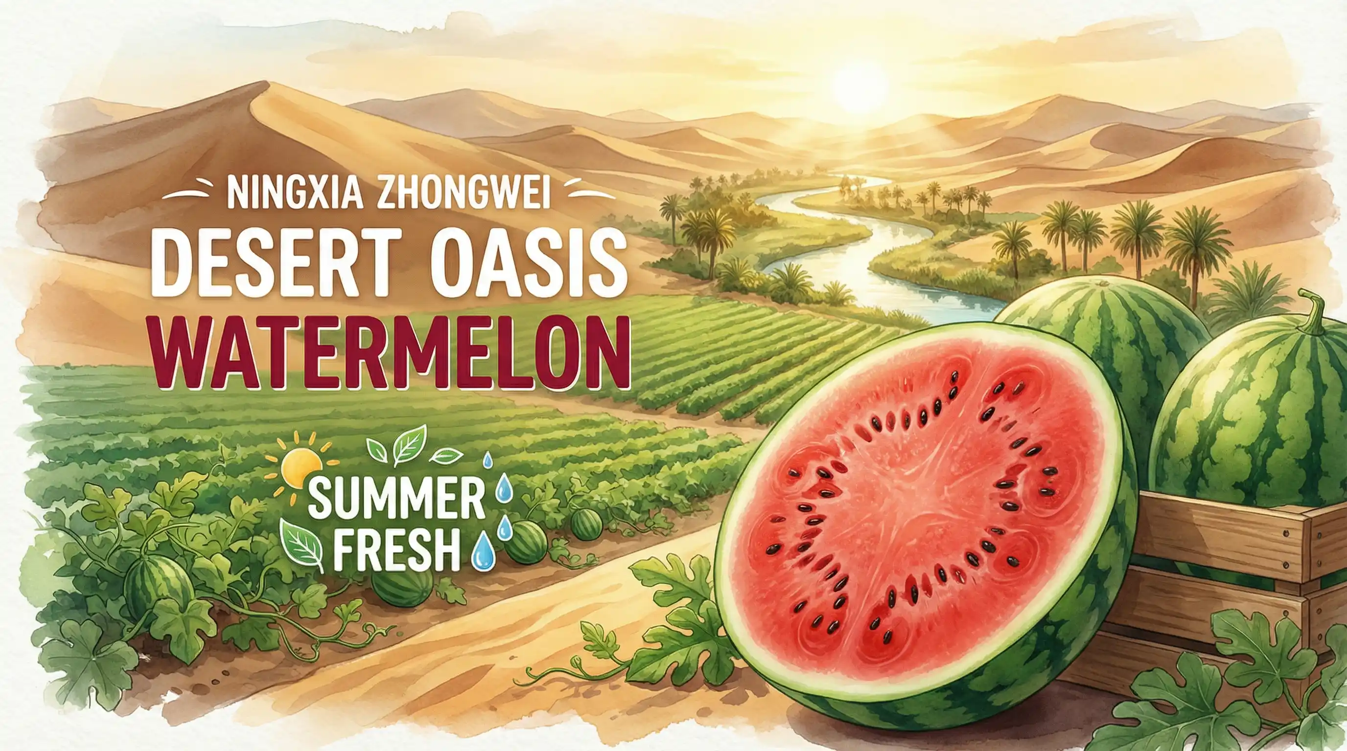 宁夏中卫硒砂瓜产地实拍 - 暗网吃瓜